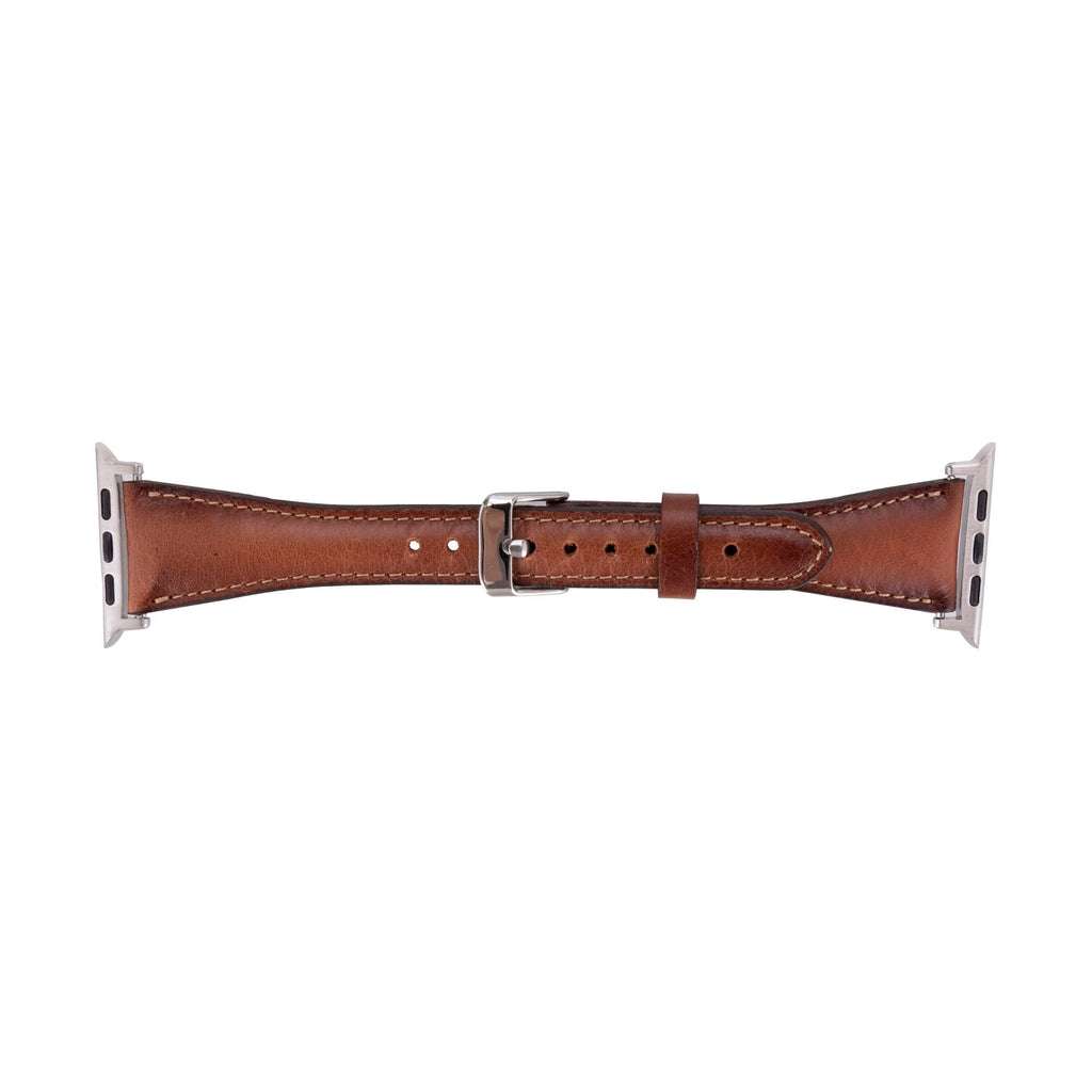 Evansville Slim Leather Bands for Apple Watch 9, Ultra 2 & SE